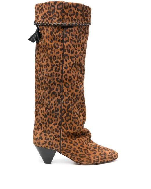 Isabel Marant Brown Elita Stiefel 60Mm