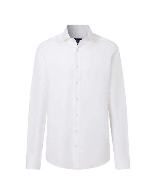 Camicia Sartoriale di Hackett in White da Uomo