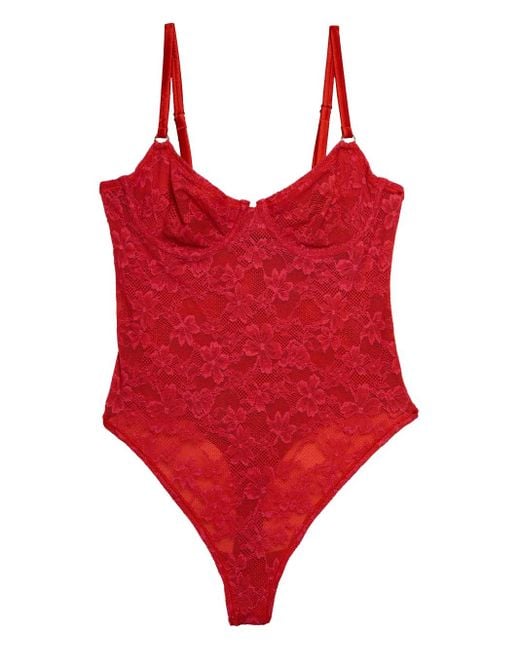 Fleur du Mal Red Le Stretch Body
