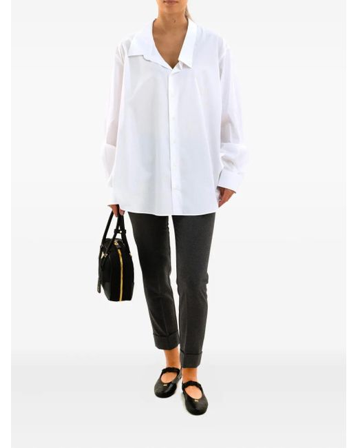 Kiltie Gray Cuffed Trousers
