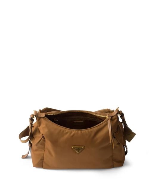 Bolso De Hombro Explore Grande Prada de color Brown