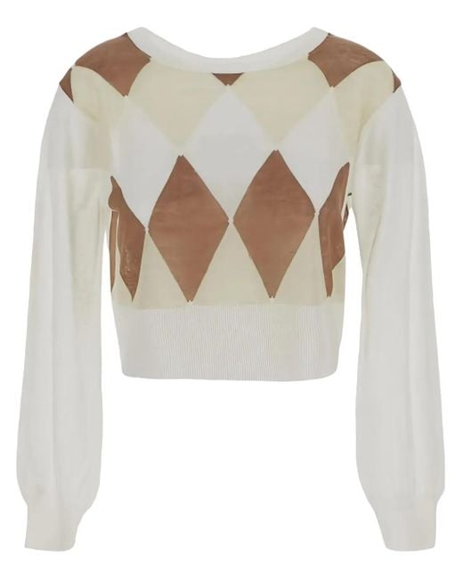 Pull Maglieria Ballantyne en coloris White