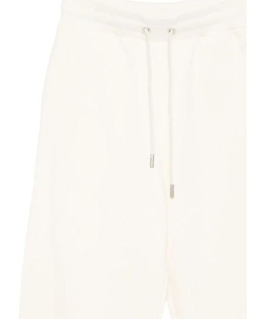 AMI White Drawstring Trousers