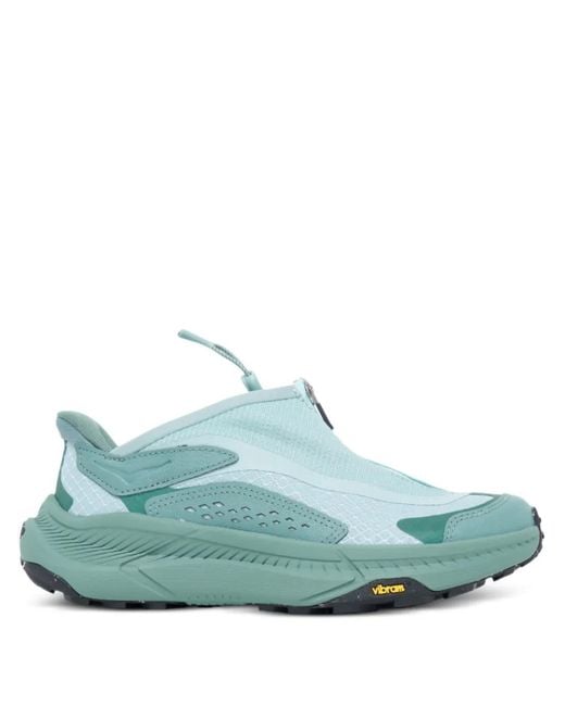 Hoka One One Green Zip Trainers