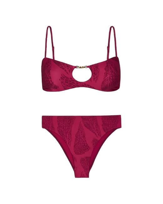 ViX Red Candice Darla Bikini