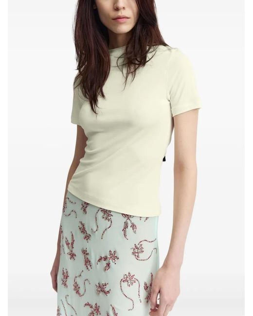 16Arlington White Dafne Midi Skirt