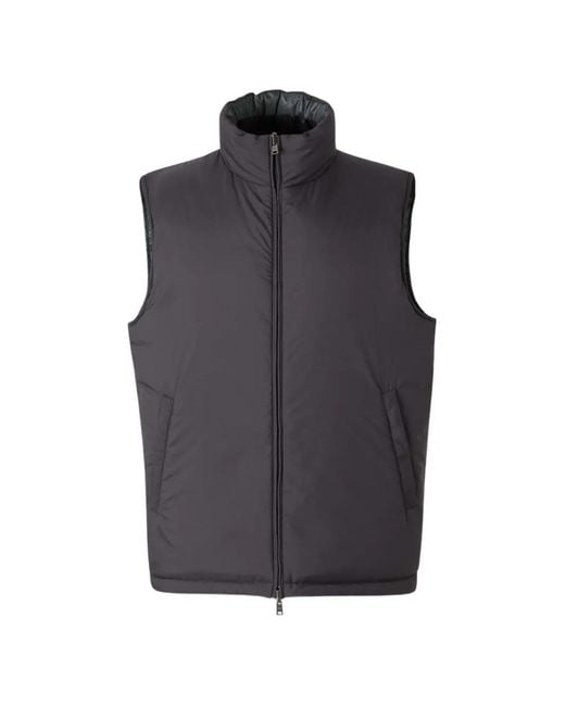 Chaleco Acolchado Reversible Herno de hombre de color Gray
