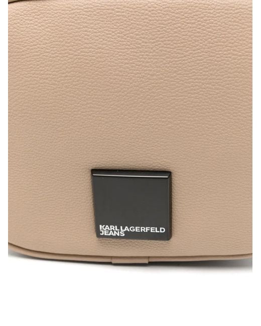 Karl Lagerfeld Natural Sacoche À Patch Logo for men