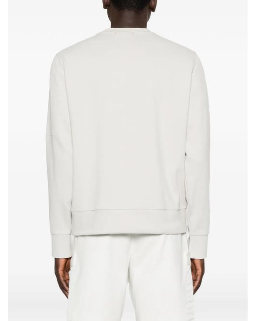Parajumpers White Crew-Neck Sweatshirt for men