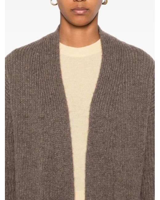 Marc O' Polo Brown Patch-Pocket Cardigan