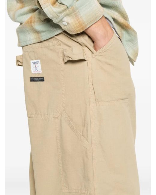 Roy Rogers White Patch-Pocket Trousers for men
