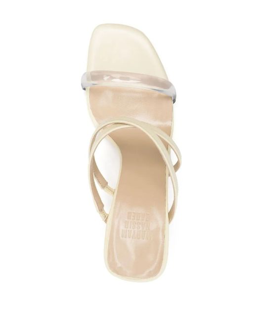 Maryam Nassir Zadeh White Samantha Sandals