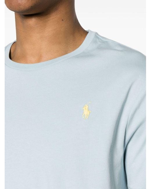 Polo Ralph Lauren T-Shirt mit Polo Pony in Blue für Herren