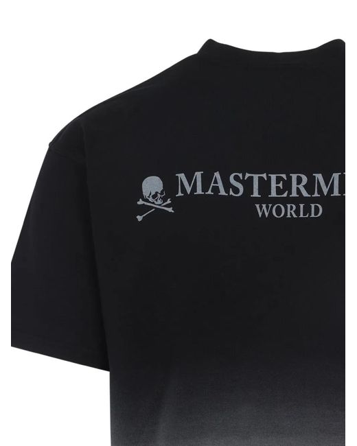 MASTERMIND WORLD メンズ ブラック スカルプリント Tシャツの通販はau