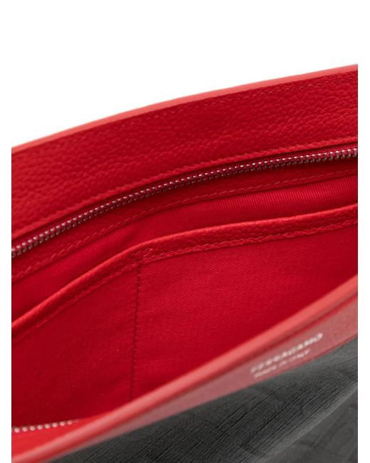 Pochette En Cuir Ferragamo pour homme en coloris Red