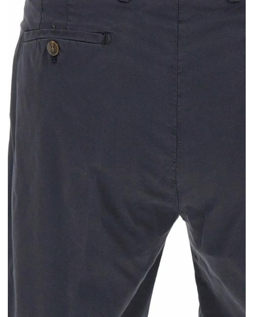Briglia 1949 Blue Turn-Up Cuff Shorts for men