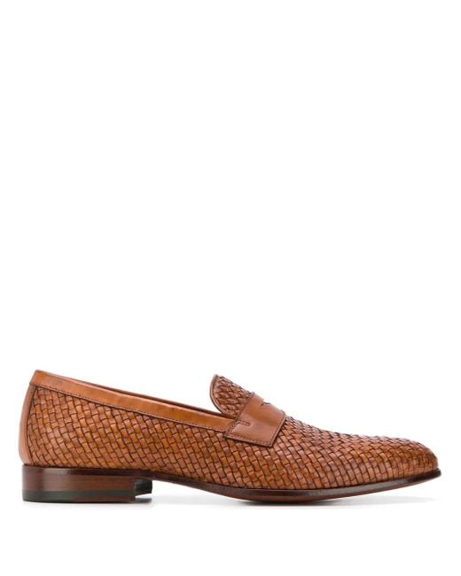 Scarosso Brown Formal Loafers for men