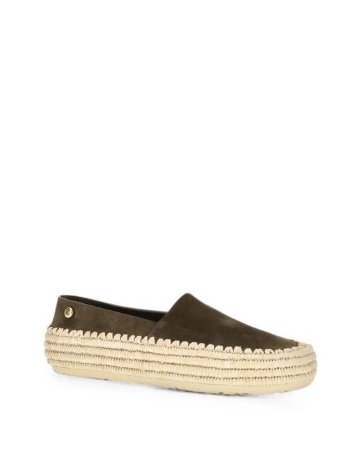 Loewe White Rio Slippers