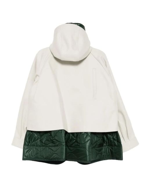 Sacai Green Wool Jacket