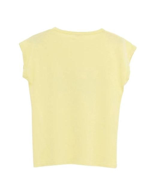 Second/Layer Metallic Crew-Neck T-Shirt for men