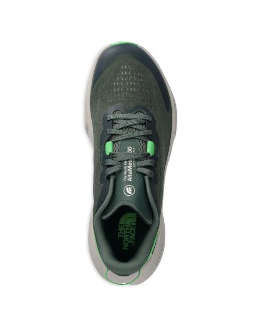 The North Face Green Altamesa 300 Pull Tab Performance Sneakers for men
