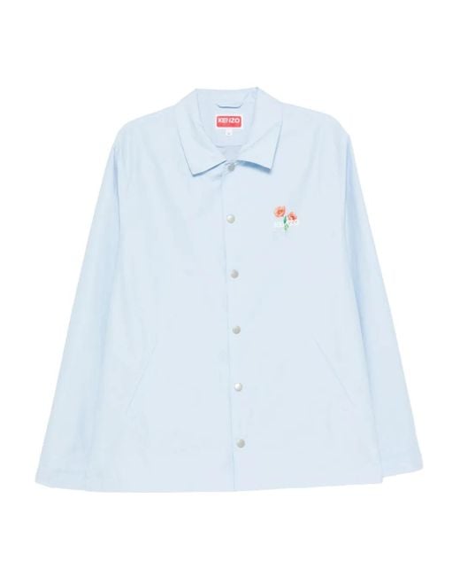 KENZO Blue Jackets for men