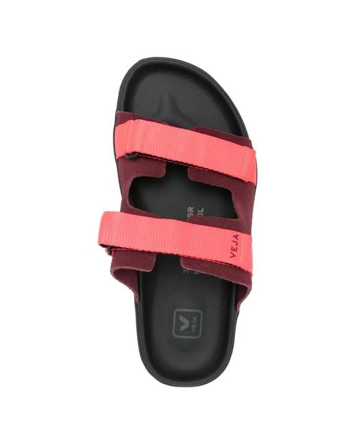 Veja White Strap Sandals