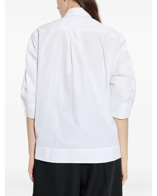 DSquared² White Patch-Pocket Shirt