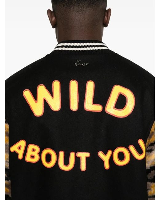 KENZO Black Jackets for men