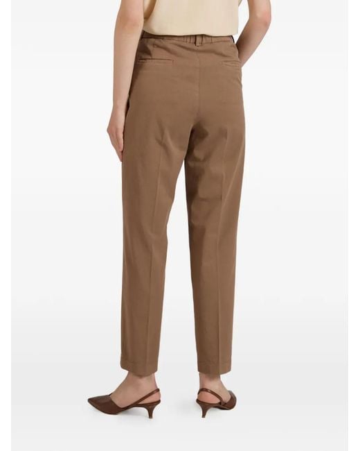 Incotex Natural Belt-Loop Trousers