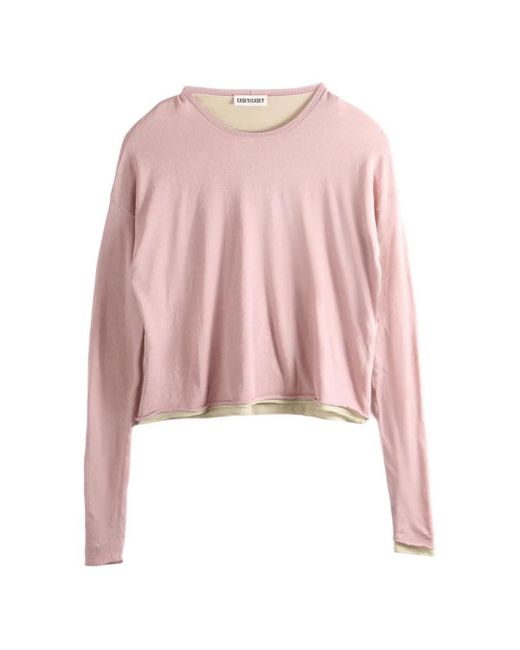 Casey Casey Pink Long-Sleeve Top