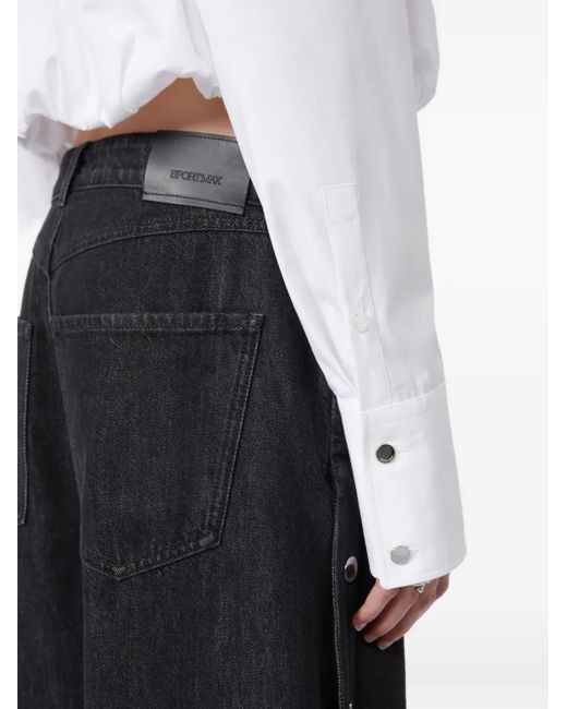 Chemise Zemira À Taille Froncée Max Mara en coloris White