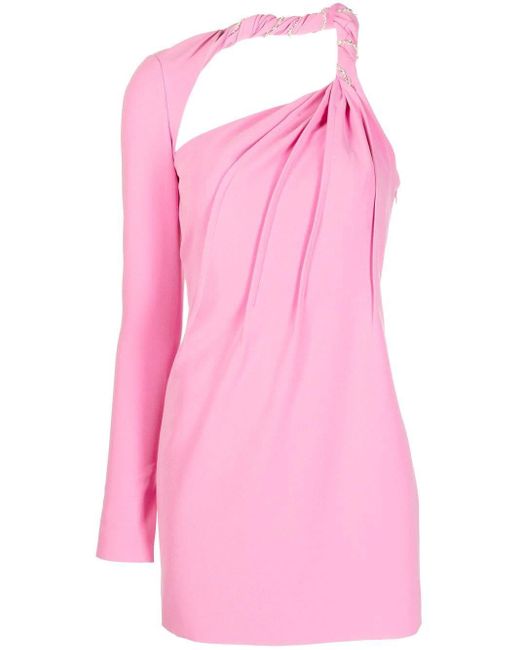Rachel Gilbert Claudio Mini Dress in Pink | Lyst