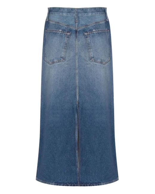 Rag & Bone Blue Miramar Gillian Skirt