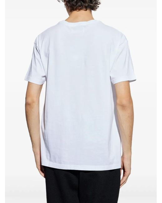 Vivienne Westwood White Orb-Print T-Shirt for men