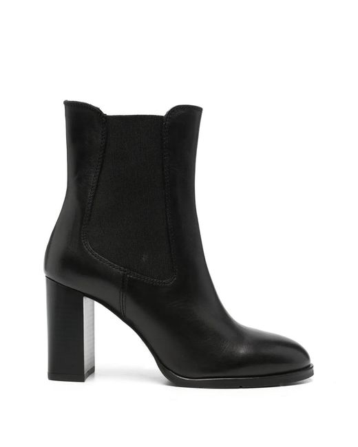 SERGIO MORETTI FIRENZE Black Elasticated-Side Ankle Boots
