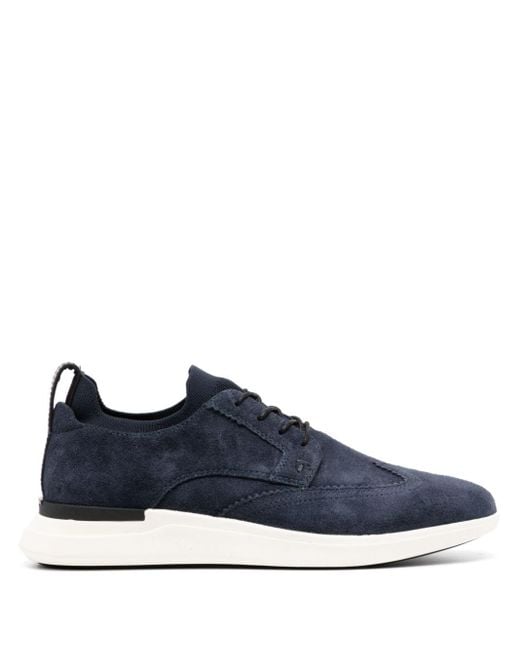 Ted Baker Blue Halton Derby Lace-Up Shoes for men