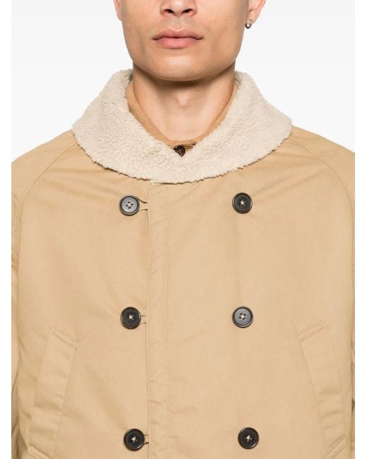 Universal Works Natural Mackinaw Jacket for men