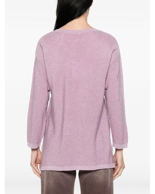 Pull À Ornements Marella en coloris Pink