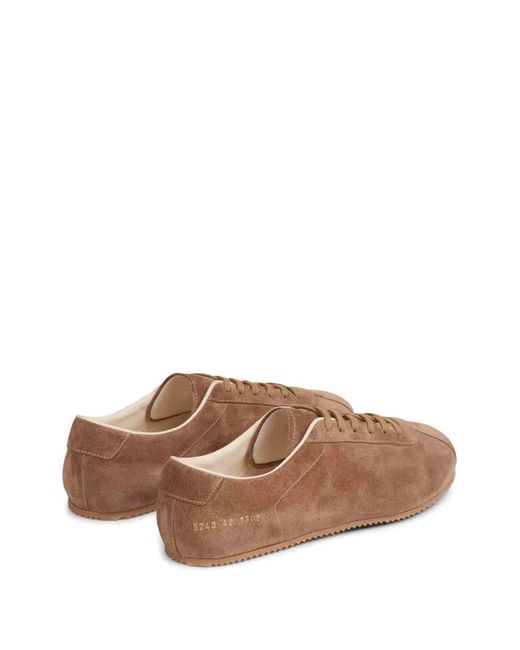 Common Projects Brown Baskets Driving En Daim for men