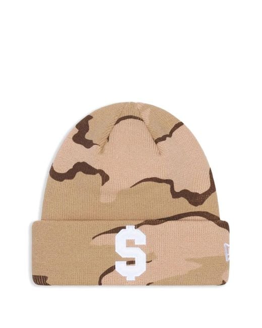 Supreme Natural X New Era Beanie Hat for men