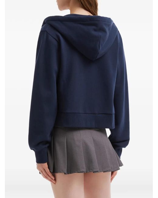 Chocoolate Blue Zip-Up Hoodie