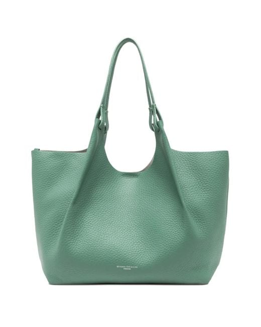 Gianni Chiarini Green Dua Tote Bag