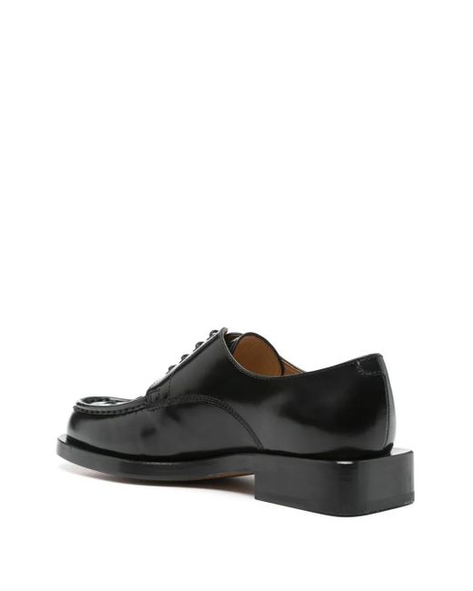 Jacquemus Black The Woven Derby Shoes for men