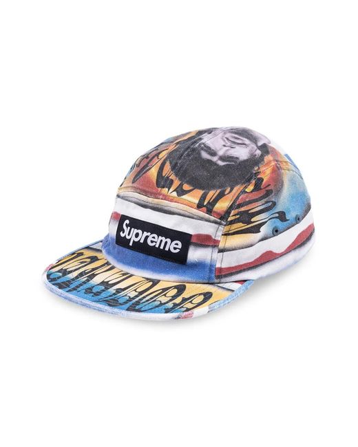 Supreme Blue Maradona Camp Cap for men