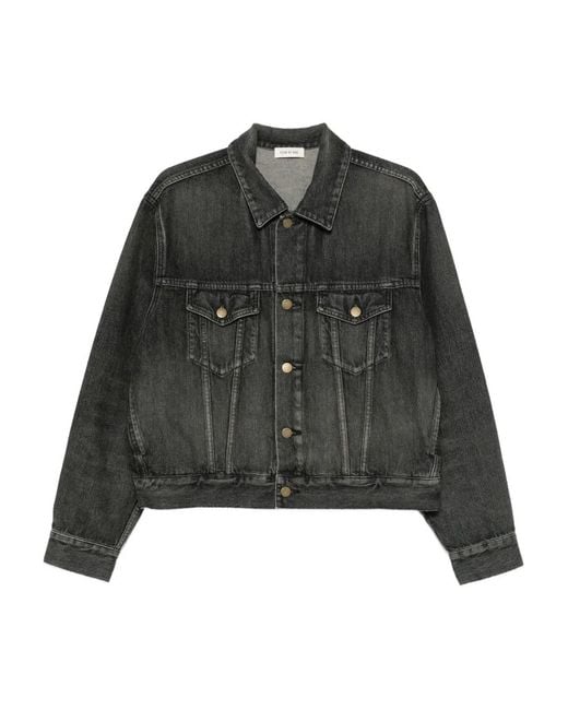 Fear Of God Black Trucker Denim Jacket for men