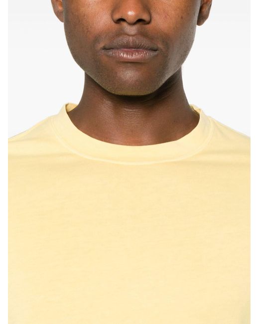 Circolo 1901 Yellow Short-sleeve Cotton T-shirt for men