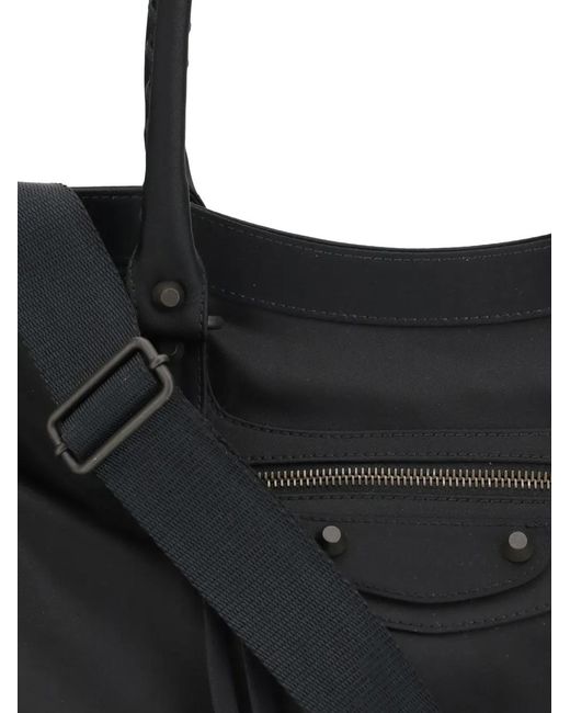 Balenciaga Black Large Le City Tote Bag for men