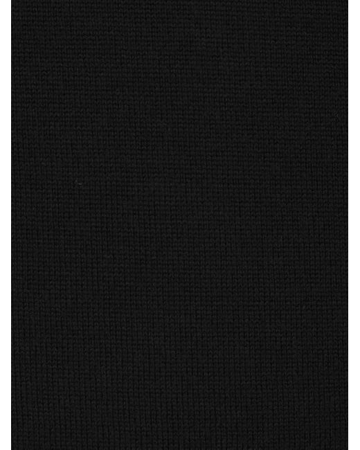 Maglione A Collo Alto di Allude in Black