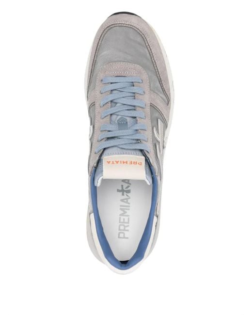 Premiata White Mick 7247 Sneakers for men